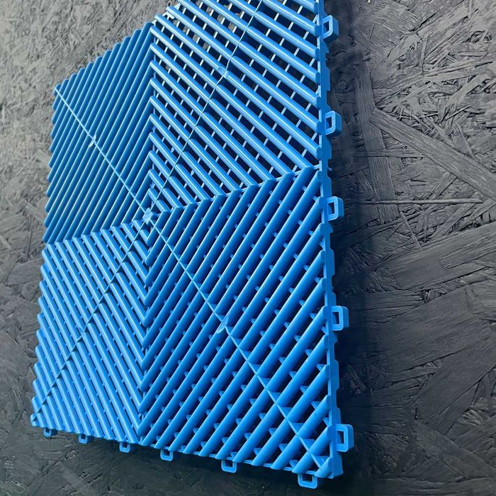 Pardoseala Modulara Garaj Service Albastru Deschis M// Made in Romania