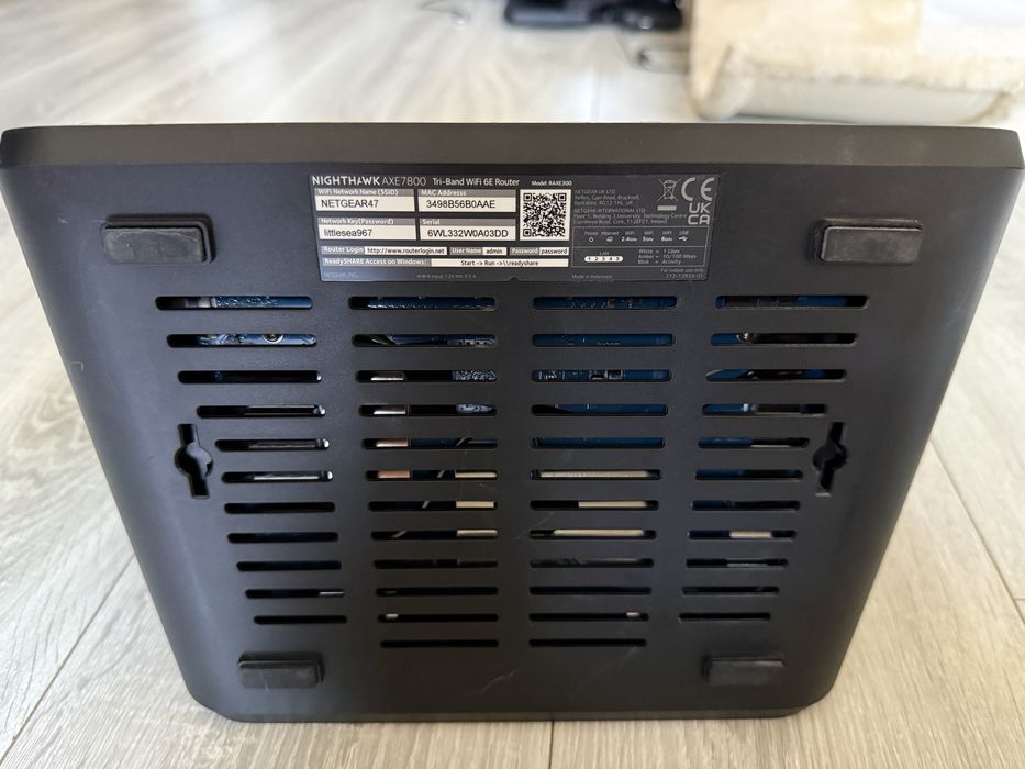 Router Netgear Nighthawk RAXE300 – WiFi 6E – Port 2.5Gb