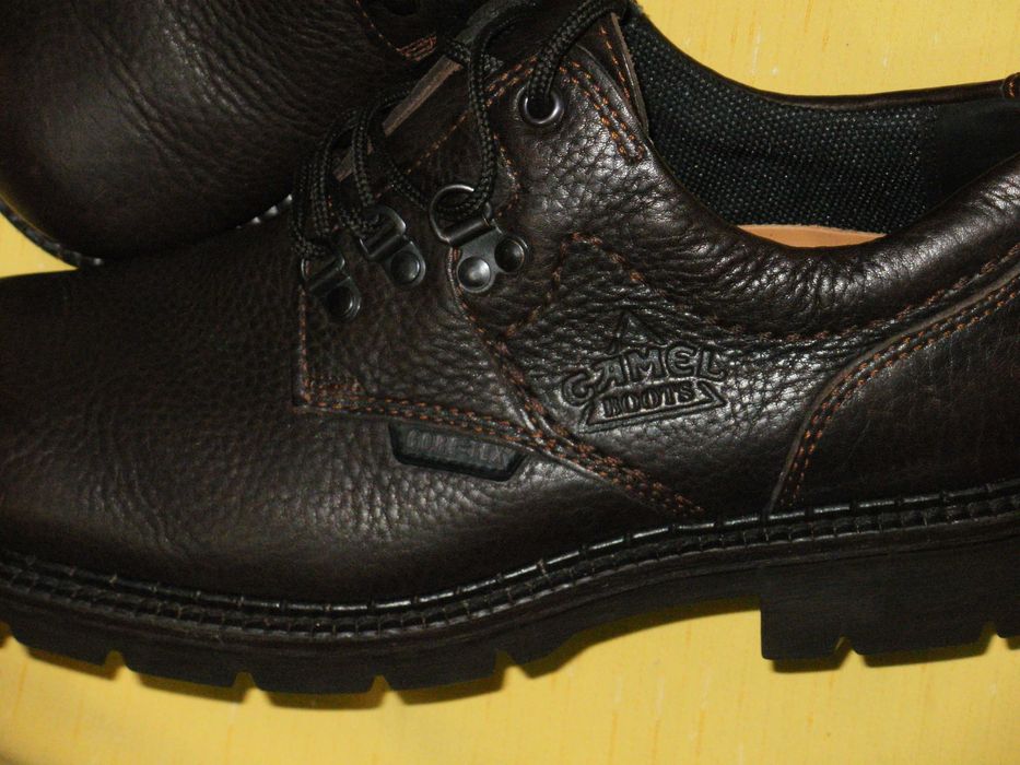 CAMEL boots gore tex оригинални зимни естествена кожа 42