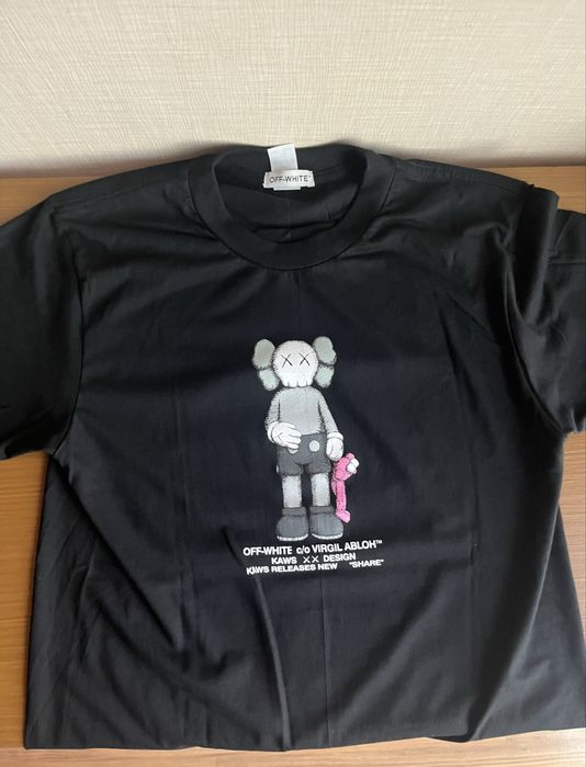 Off white x Kaws тениска
