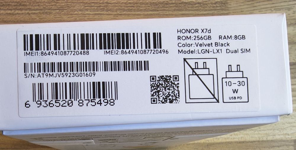 Продавам Honor X7d