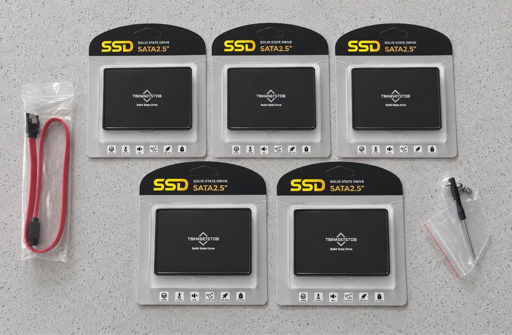 SSD 512 ГБ SATA 2.5 — новый, проверенный