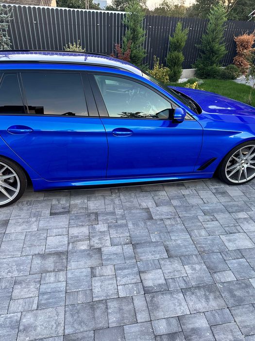 Extensii Praguri laterale BMW Seria 5 G30 G31 2017-2023 Negru Lucios