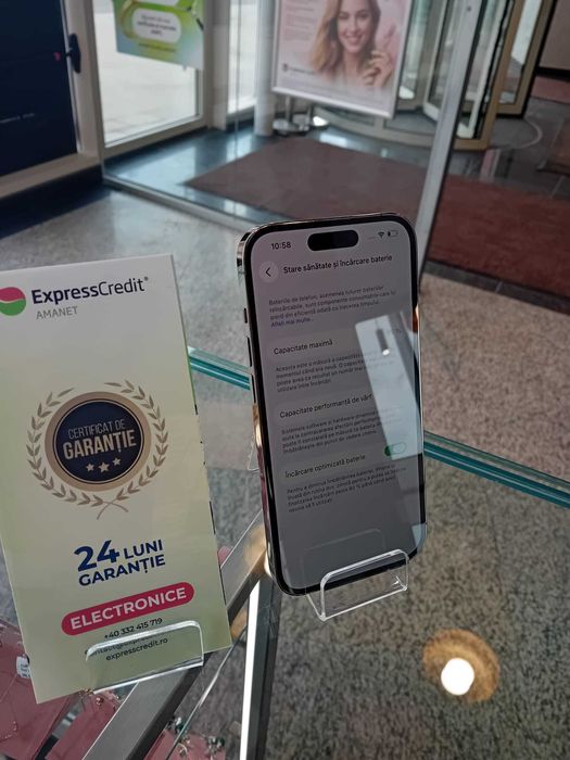 Iphone 14 Pro 128Gb 85% (Iulius Mall)(B-348) Garantie 2 ani!