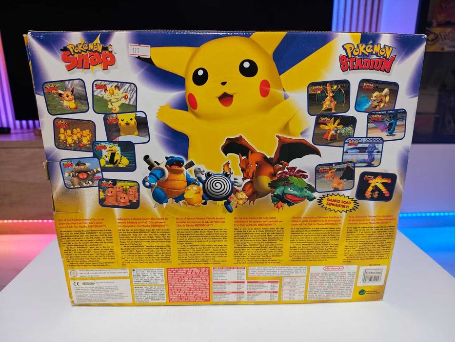 Nintendo 64 Pikachu Edition N64 Complete in box
