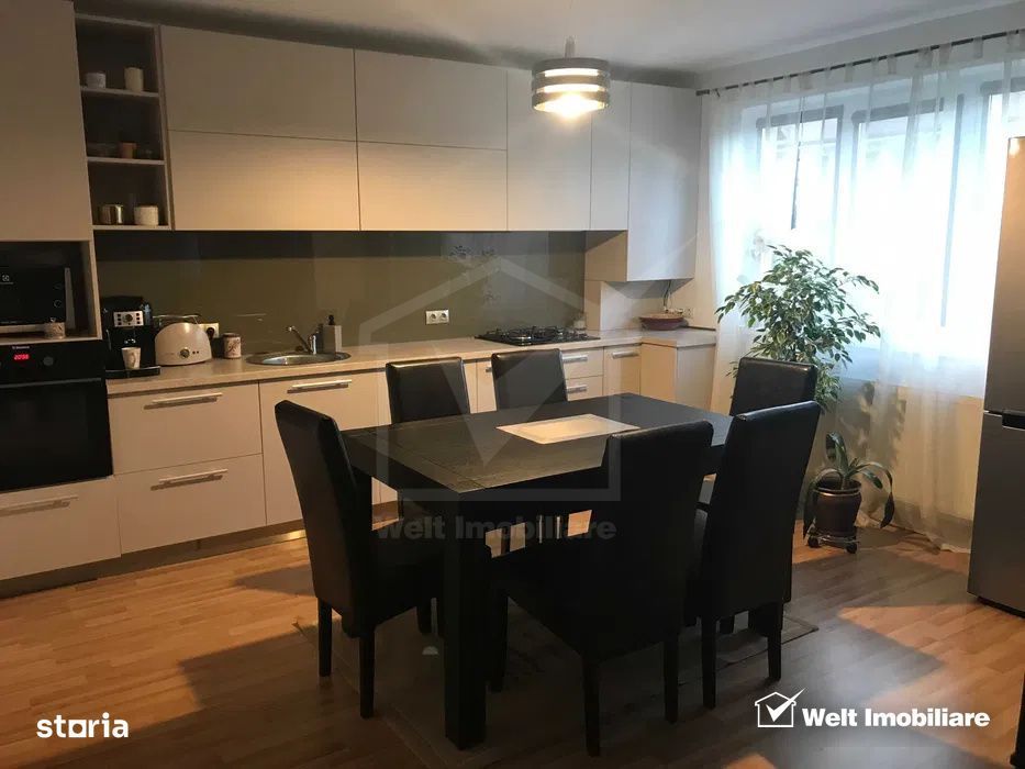 Duplex 5 camere, finisat, mobilat si utilat, Floresti, zona Primariei