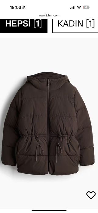 Куртка зимняя HM женская