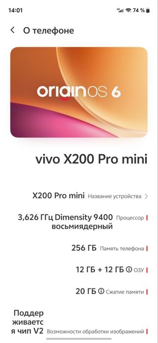 Vivo x200 pro mini
