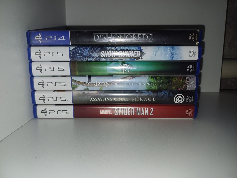 Продам игры пс 4 пс5