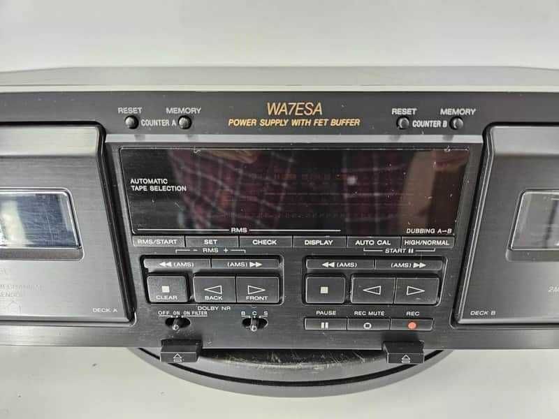 Sony TC-WA7ESA ES Series Dual Cassette Tape Deck