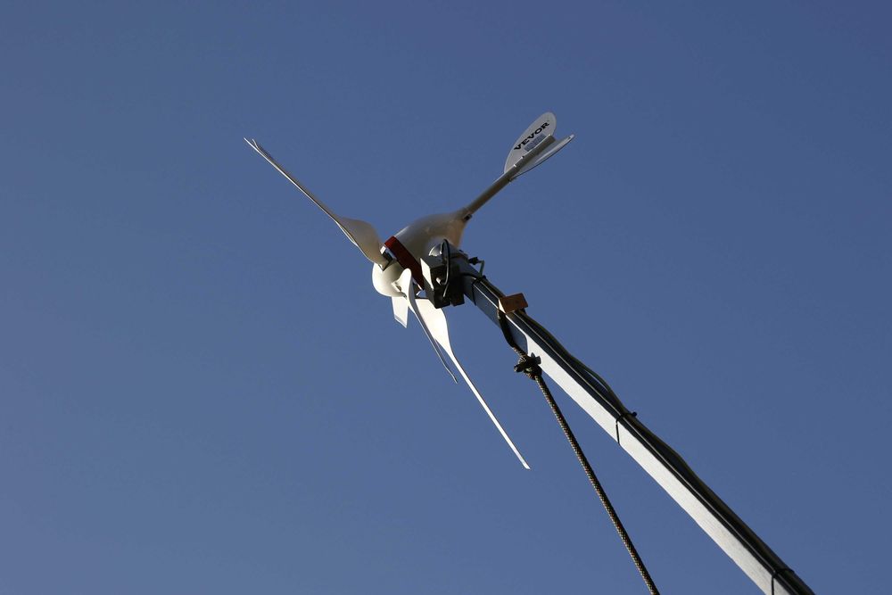 Ветрогенератор/Турбина 400/500w 12V 5 витла