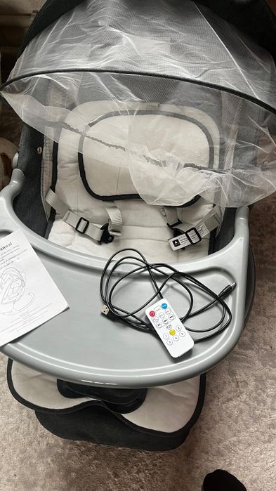 Шезлонг PEGAS PG2311 серый