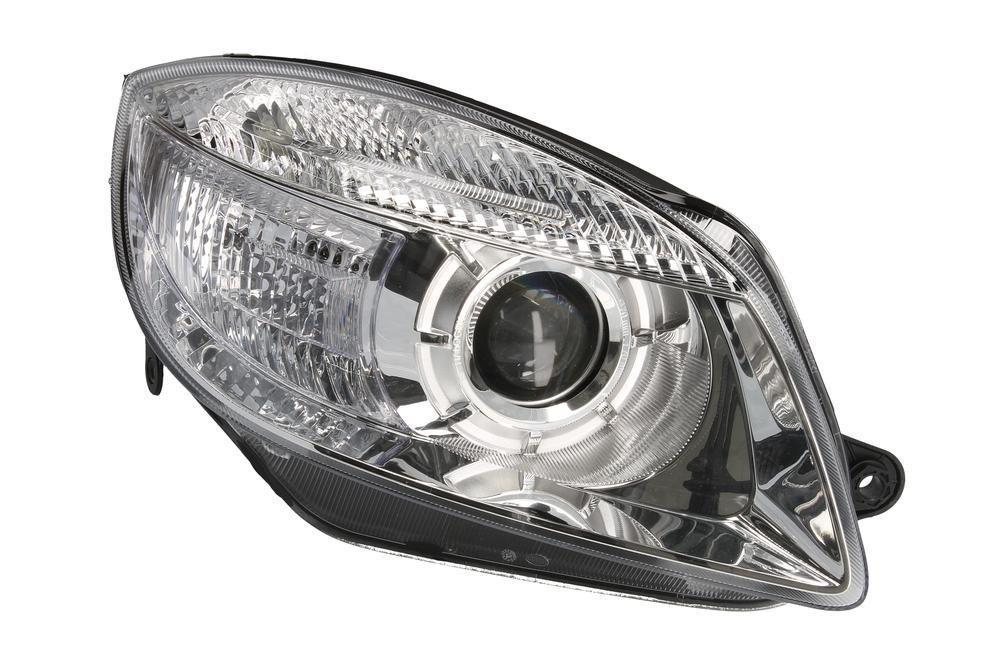 Far Skoda Fabia 2 (5J) 03.2007-04.2010 Roomster (5J) 07.2006-04.2010 Depo partea Dreapta tip bec H7, cu lupa, cu motoras