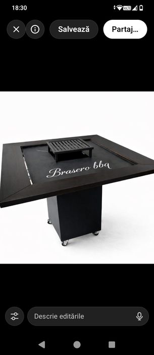 Grătar / Plită/Oțel Gros/Model Modern