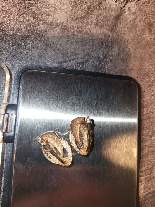 Серьги золотые 585 проба