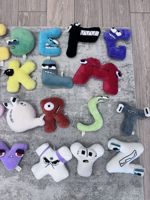 Алфавит лора мягкие игрушки