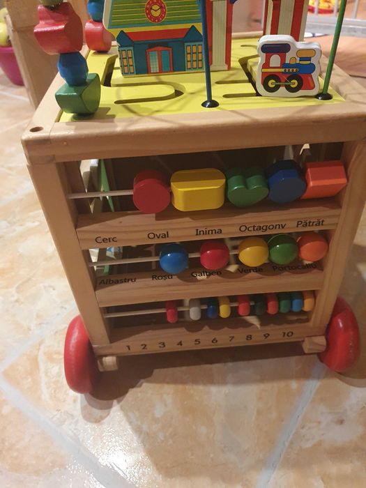 Antemergator lemn eva toys