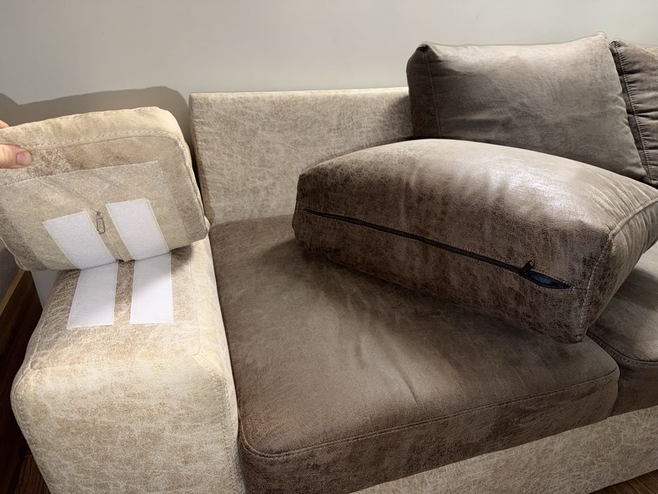 СПЕШНО! Ъглов холен диван Елеганс Иввекс - КАТО НОВ!