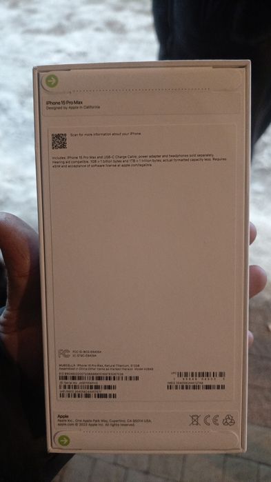 iPhone 15 pro max 512gb original