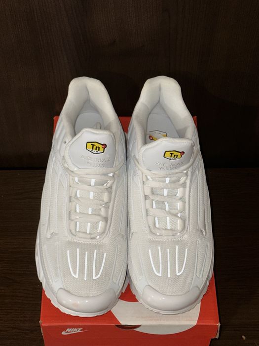 Nike Air Max Plus 3 Triple White - 40,44,46