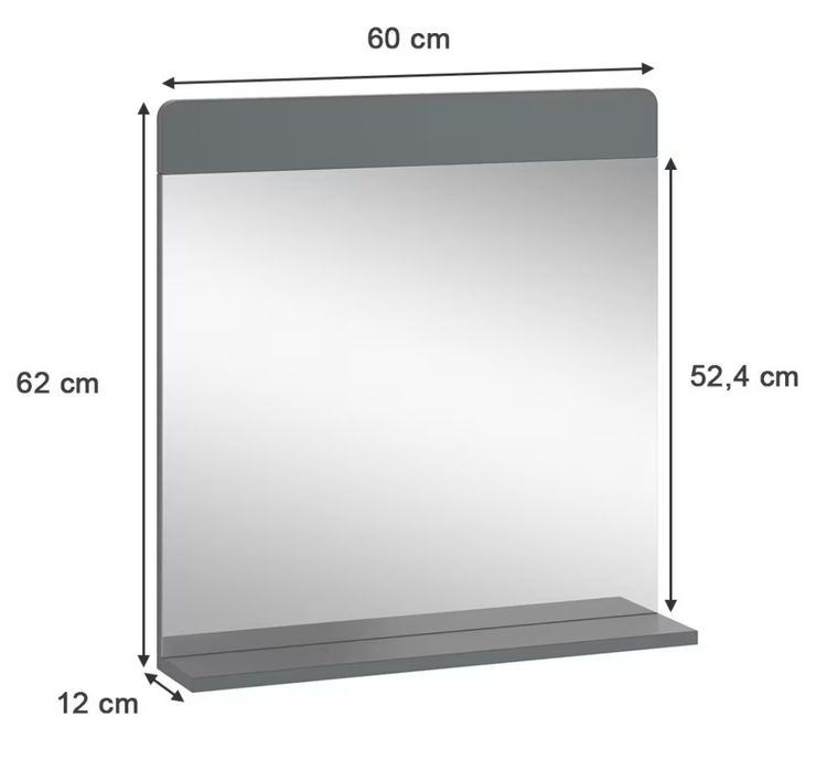 Огледало с рафт Vicco 6356