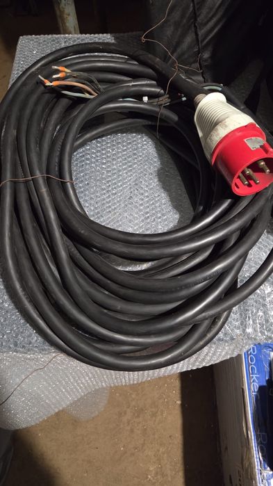 Cablu de tensiune H07 RN-F 5G4 mm2 cu stercher de înaltă tensiune Walther BS4343 Tip 230PH 230-400V