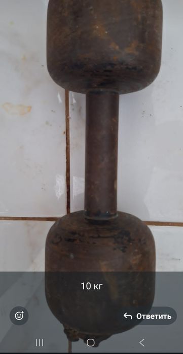 Гантели и турник