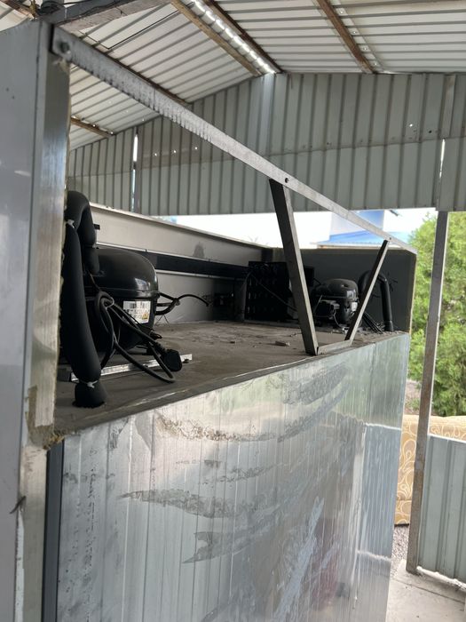 Промышленный холодильник+морозильник, профессиональный класс