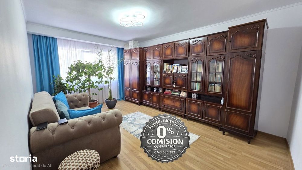 Apartament cu 2 camere, etaj 3, mobilat și utilat, zona TRAIAN - Cruce — fotografia 1
