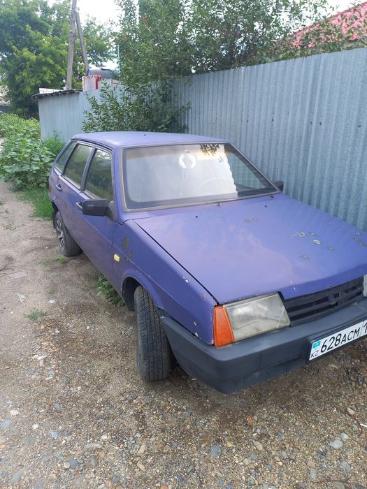 Ваз-2109, синий цвет 1997 года