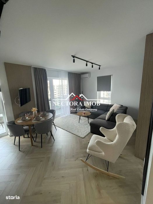NECTORA IMOB-Apartament 3 camere, Prima Arena, 65 mp, Mobilat/Utilat