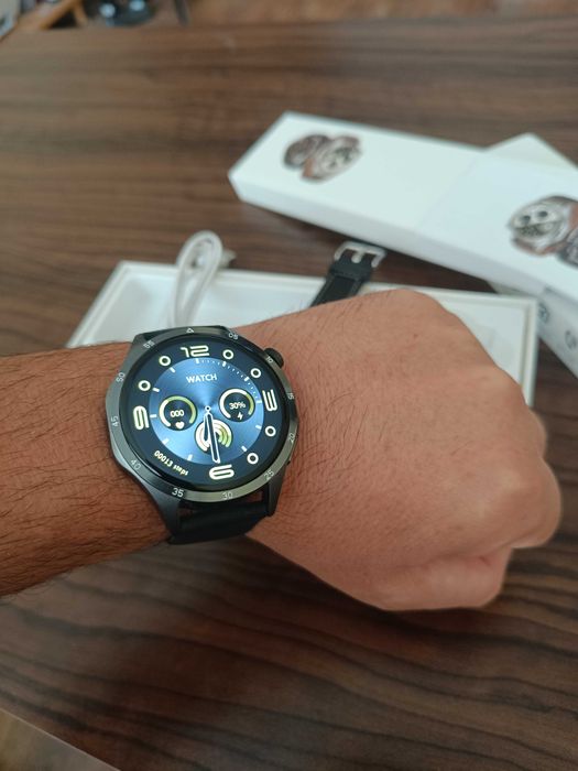 SMART часовник графитен цвят - 3 верижки