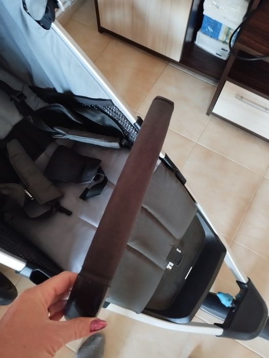 Детска количка Тюле с кош за новородено