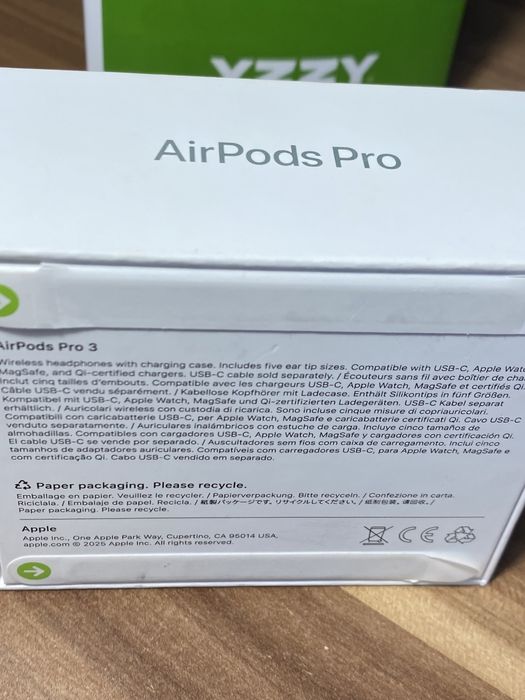 Apple AirPods Pro 3 / Wireless Headphones / sigilate /