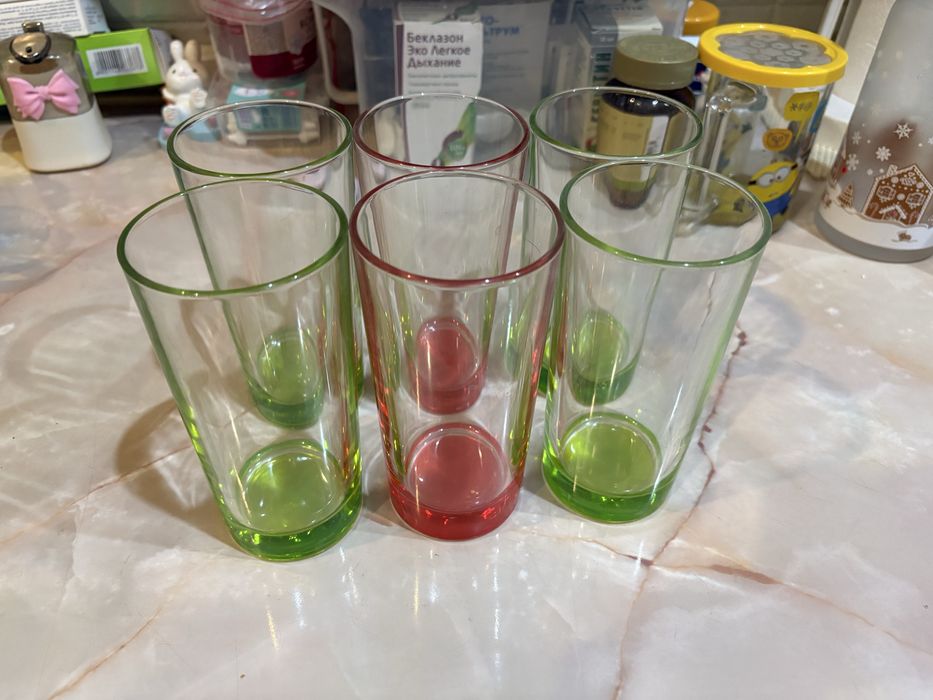 Продам бокалы для сока