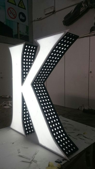 Tashqi reklama | 3D harflar | LED yozuv | Banner | Arzon narx