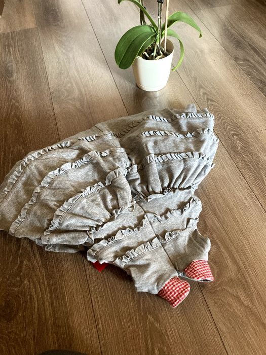 Рокля с тюл на MONNALISA р-р 12 месеца