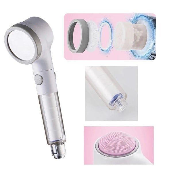 Cap de dus cu microfitru de bumbac