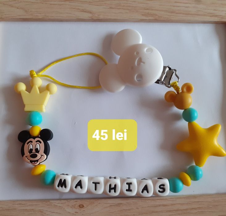 Lănțișoare de suzeta din silicon