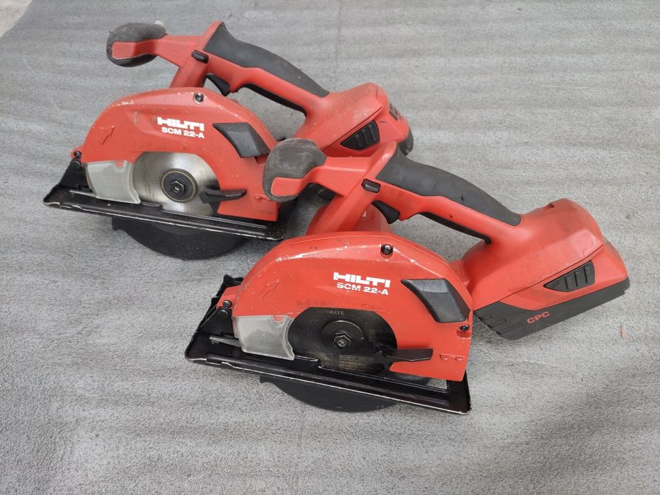 Circular Hilti metal lemn SCM 22-A cu acumulator