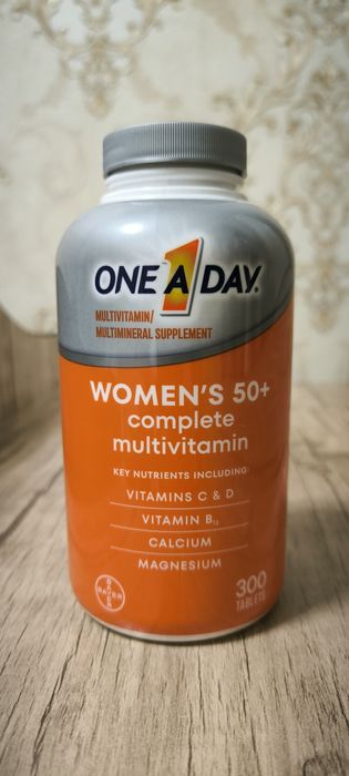 One A Day Women's 50+ — Ayollar go'zalligi va salomatligi har yoshda!