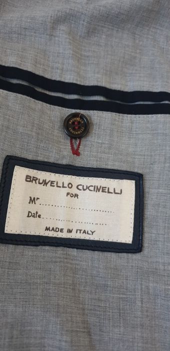 Brunello Cucinelli Leather Jacket НОВО! ОРИГИНАЛ! Мъжко Яке Ест. кожа!