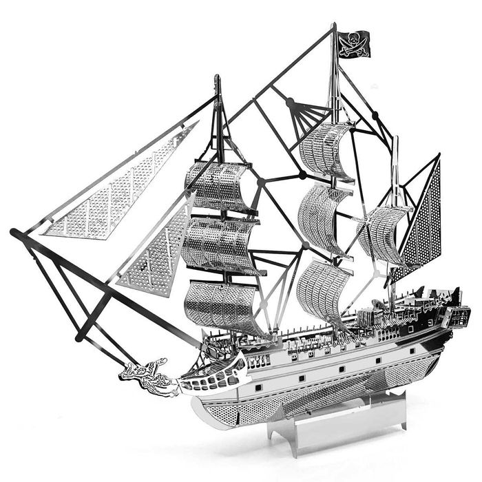 Puzzle 3D metalic din otel inox, opera de arta - Transport gratuit