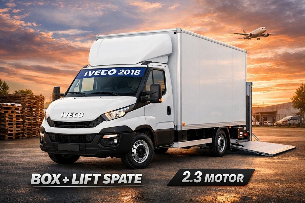 Iveco Daily 2018,cub ,lift