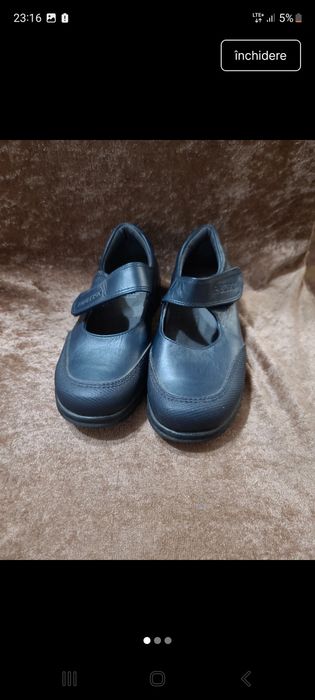 Pantofi fete din piele noi 29