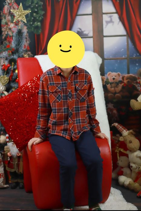 Две ризи подходящи за Коледна фотосесия р-р 80/ 2 г., р-р 134/ 7-8 г.