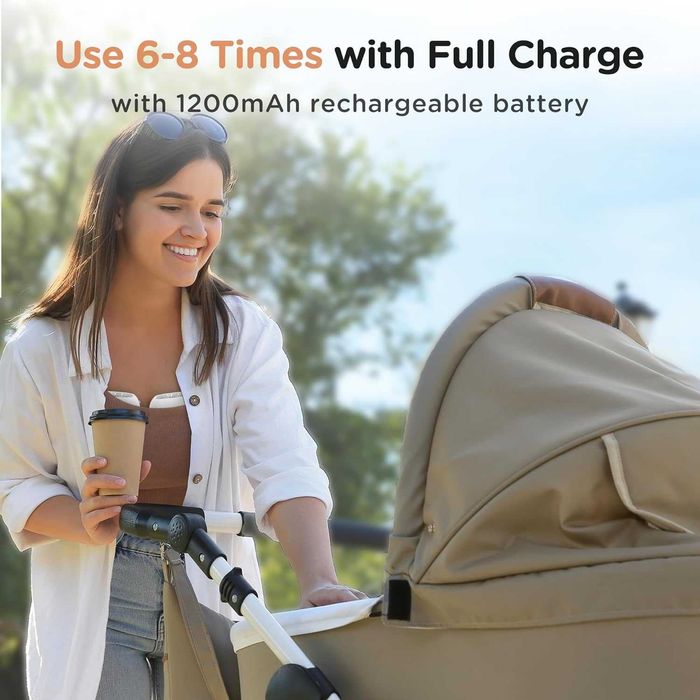 Електрическа помпа за кърма Haokoo за носене, 12 нива, 3 режима