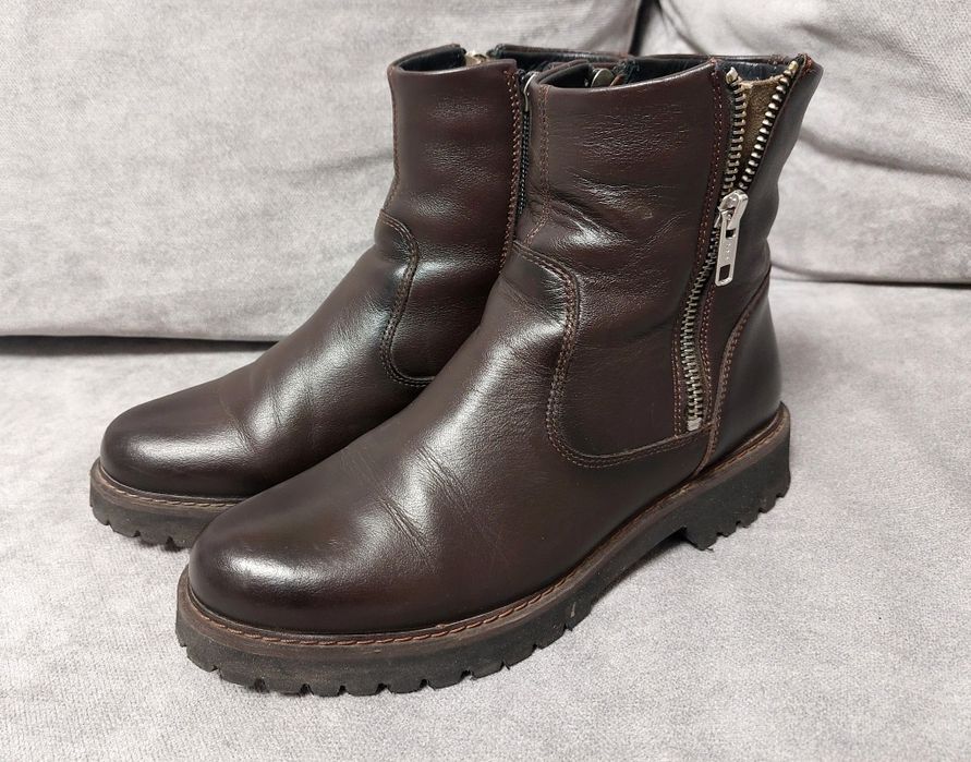 Ghete Demalis din piele naturală