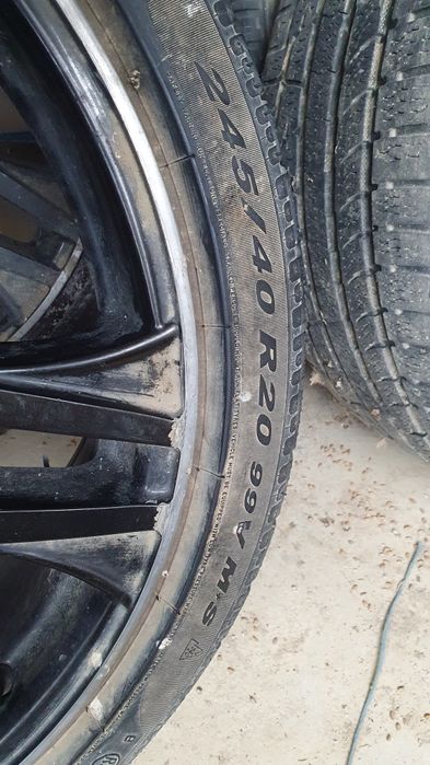 Jante bmw r20 cu gume + gume Michelin pilot alpin 4