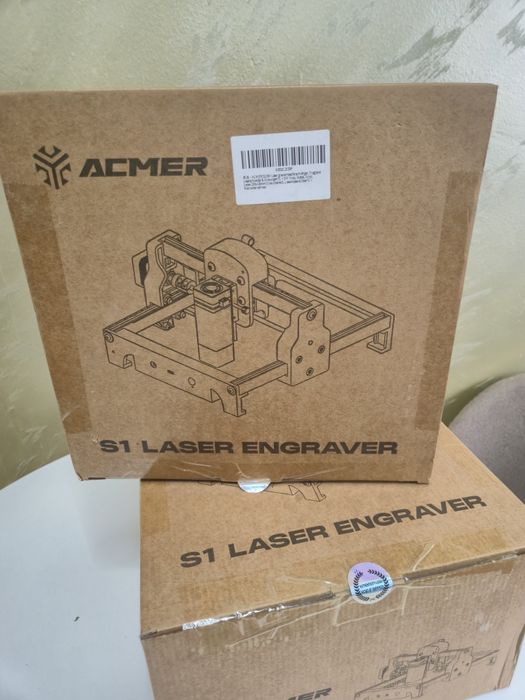 Промо Цена! Високопрецизна лазерна машина за рязане и гравиране Acmer
